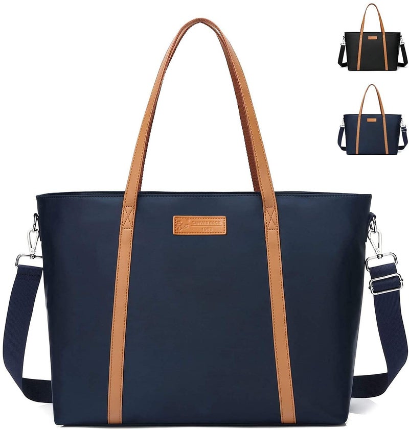 bug حقيبة لابتوب خفيفة الوزن للنساء من بوج للعمل، حقيبة يد غير رسمية للسفر والشاطئ والجامعة والمعلمين - Image 1